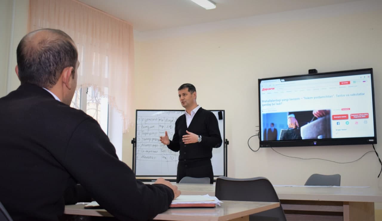 Янги йилнинг илк кунидан фаолиятларини бошлайдиган ҳоким ёрдамчилари учун ўқув семинарлар ўтказилмоқда.
